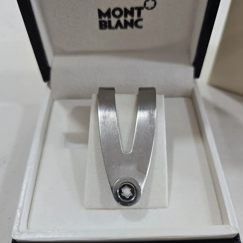 Montblanc Urban Walker Stainless Steel Money Clip
